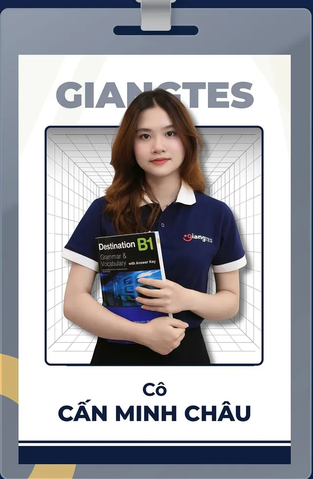 Cô Minh Châu — giáo viên GiangTES