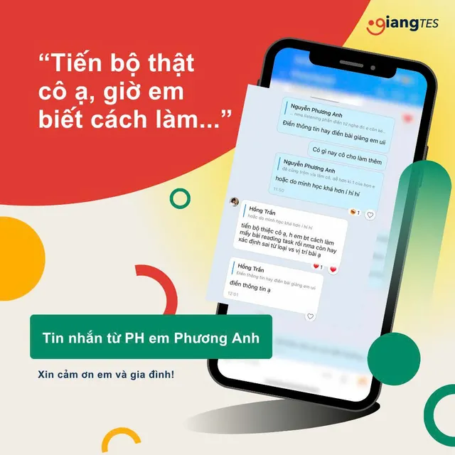 Phản hồi thật đã được GIANGTES công khai (13/16)